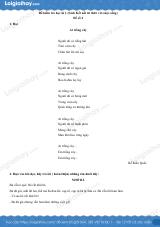 Đề số 2 - Đề kiểm tra học kì 1 (Sách Kết nối tri thức với cuộc sống) – Tiếng Việt 1